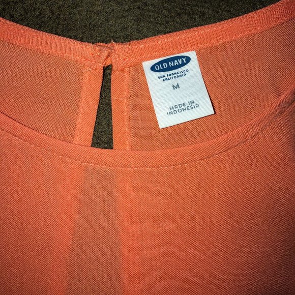 Orange Trapeze Swing Old Navy Tank Top - Picture 6 of 6